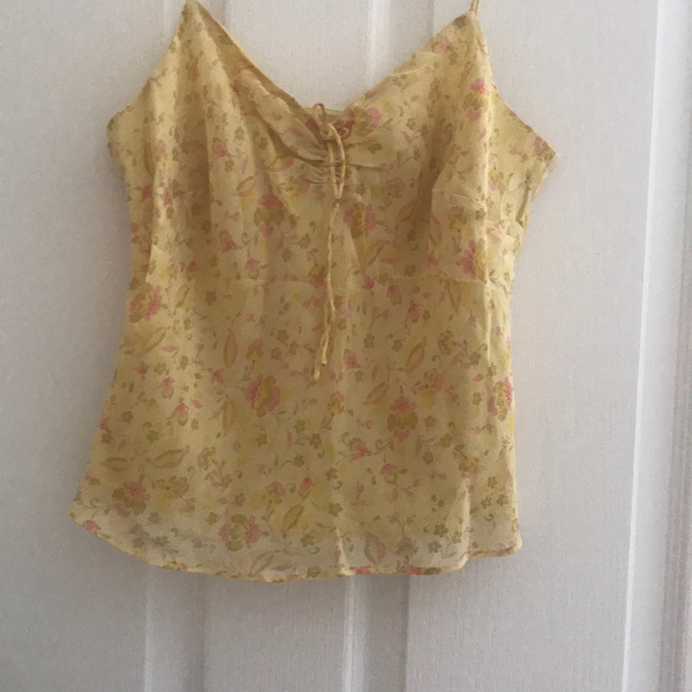 90’s Yellow Skirt set